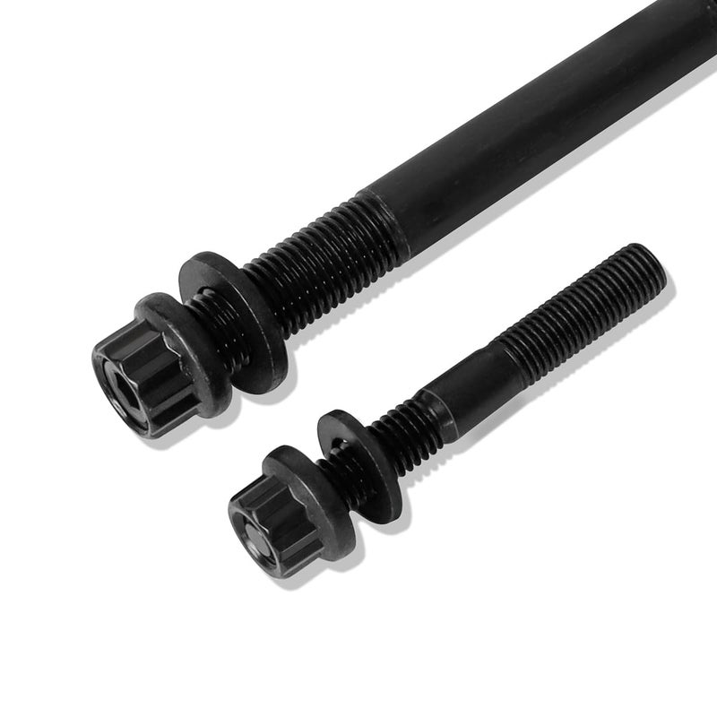FLAMPETUS 12-Point Cylinder Gasket Head Stud Kit Bolts Nuts Fit for 04-19 Chevy LS1 LS3 5.3L 5.7L 6.0L Engine 234-4317 - Image 3